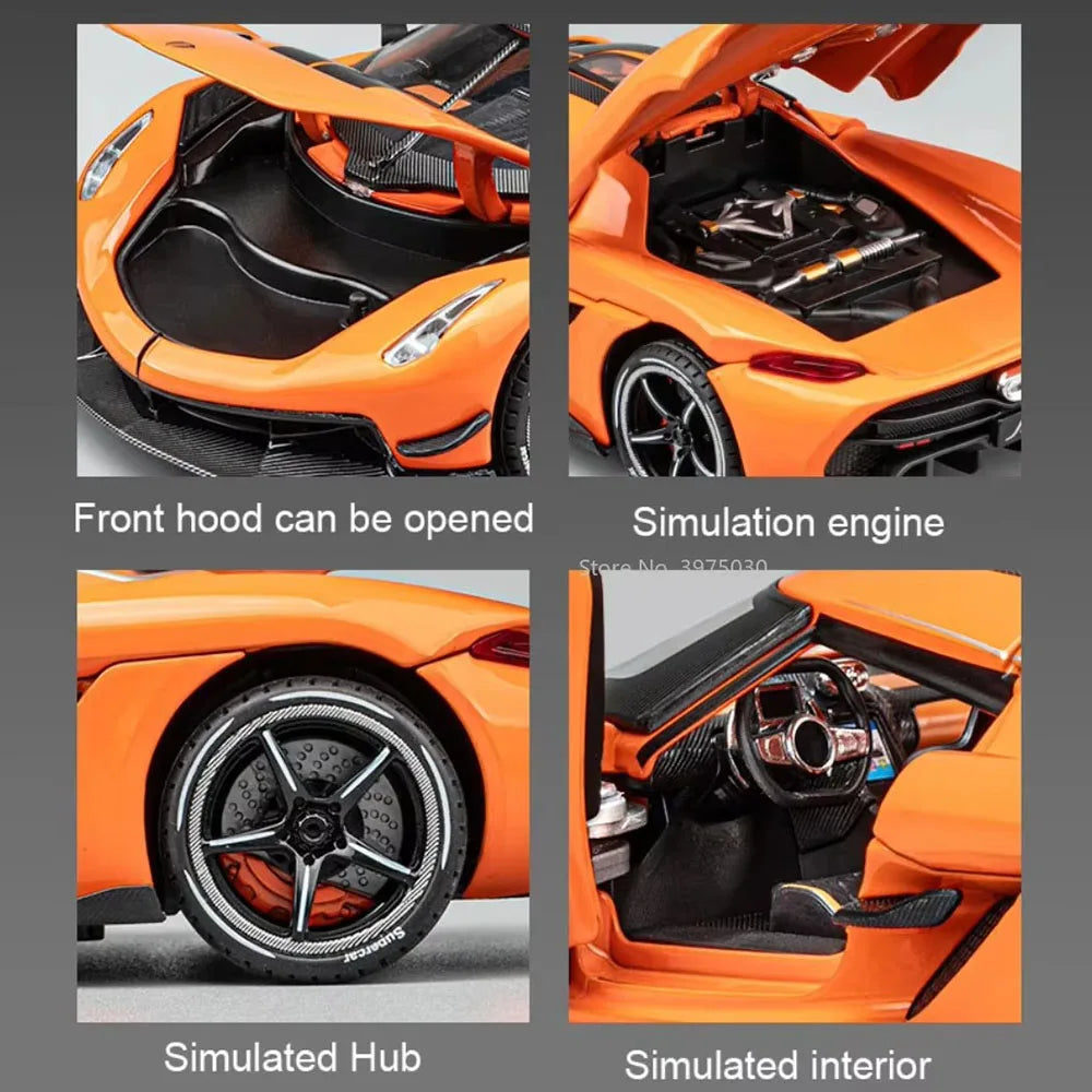 Pro Jesko Supercar 1:24