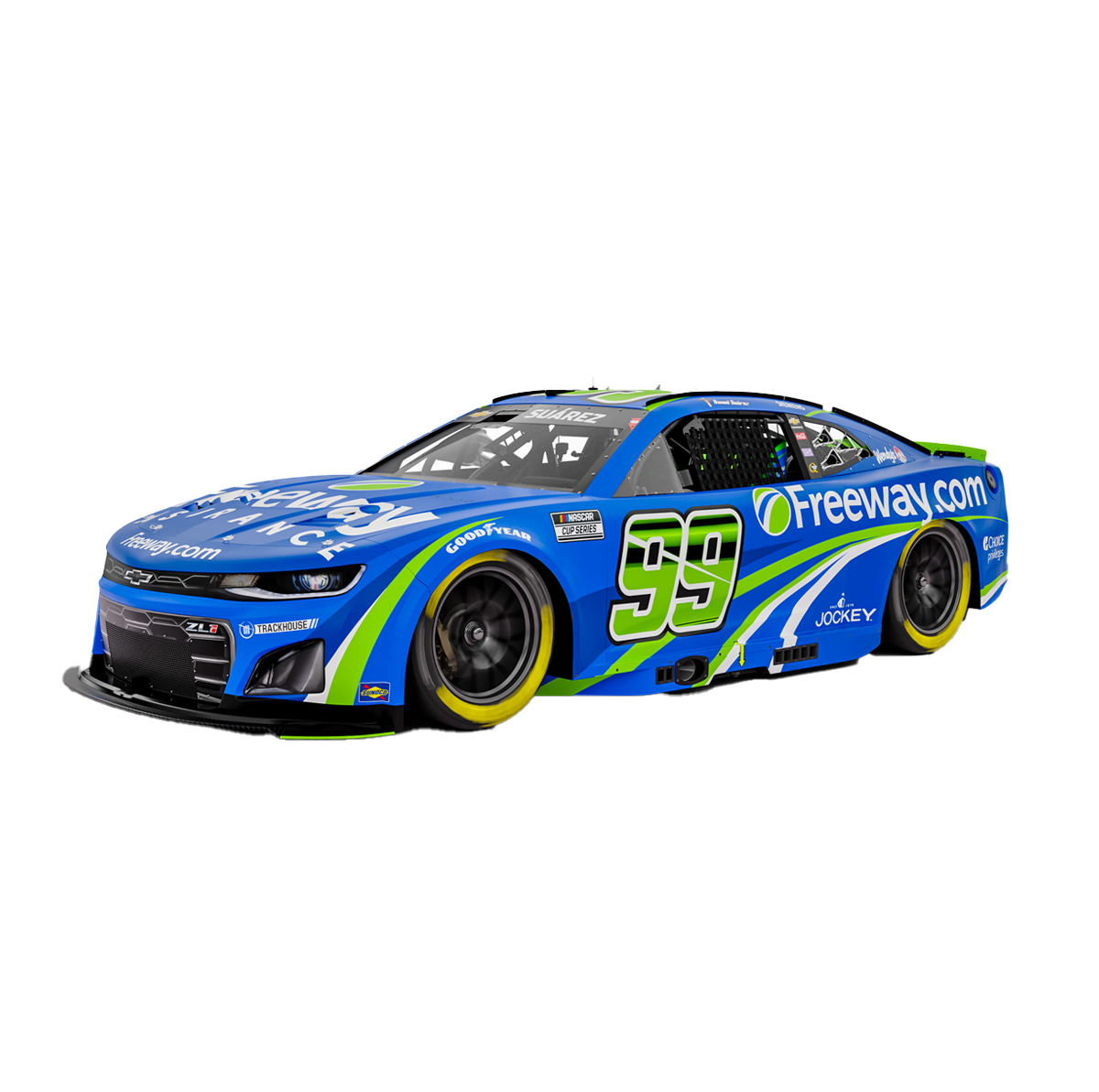 Daniel Suárez #99 2025 Freeway Blue 1:24 Diecast *IN STOCK*