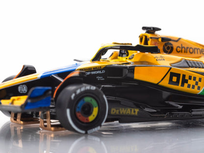 AFX 22120 McLaren F1 MCL38 #4 Lando Norris Ayrton Senna 2024 HO Slot Car