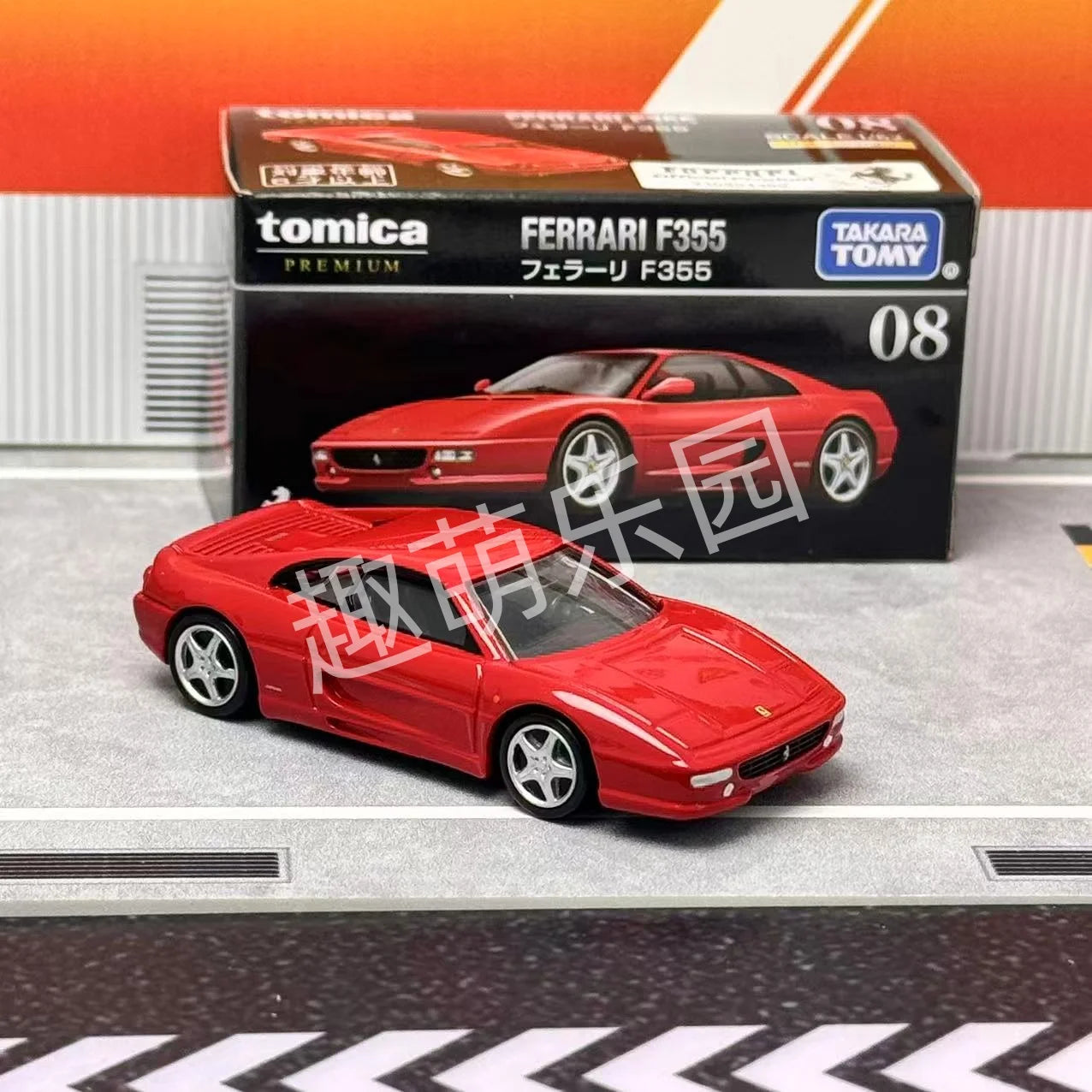 Takara Tomy Ferrari F355 1:64