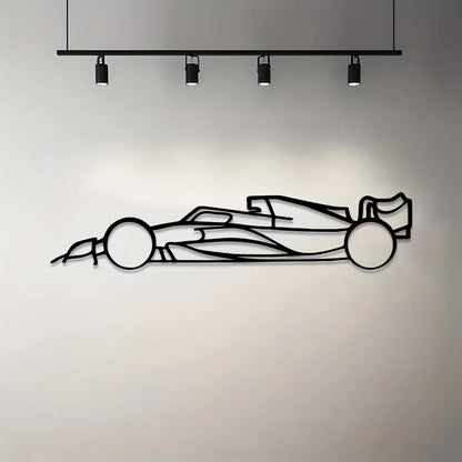 Border Metal Line Sports Car Wall Decoration