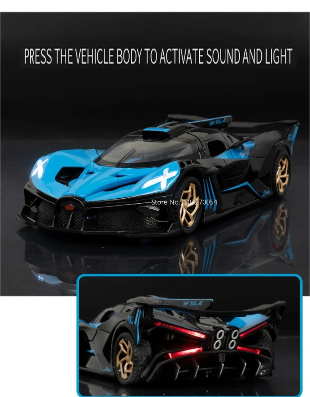 Caipo Bugatti Bolide 1:32