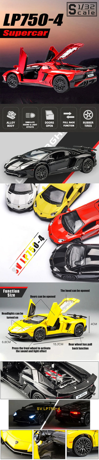 Maisto Lamborghini Aventador LP750-4 LP770-4 1:32