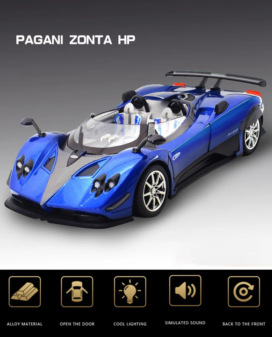 Pagani Zonda HP Barchetta 1:24