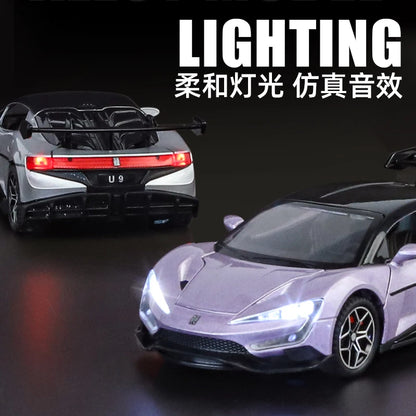 BYD LOOK UPAT U8 U9 ideal L9 AITO M7 M8 M9 SUV 1:24