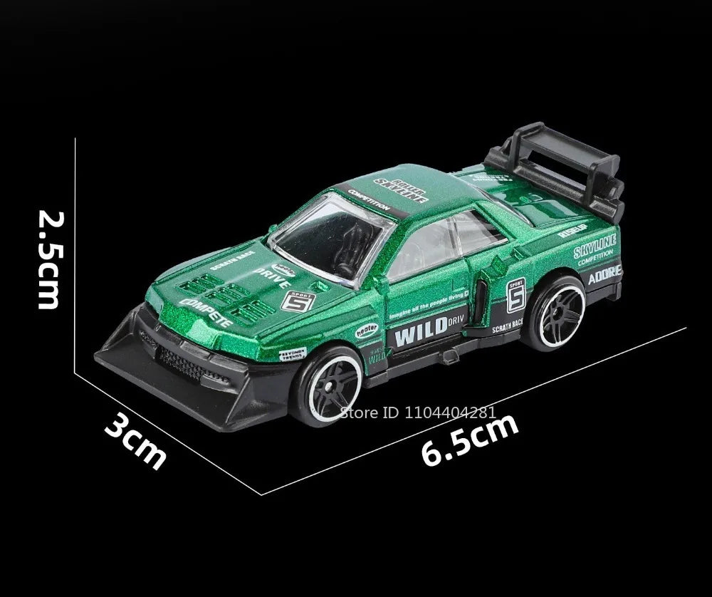 Sports Car Series Alloy Diecast Toys 1:64 Set