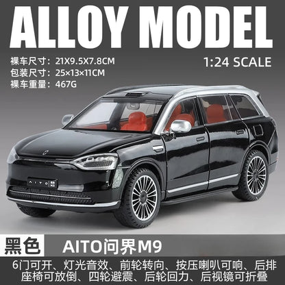 BYD LOOK UPAT U8 U9 ideal L9 AITO M7 M8 M9 SUV 1:24