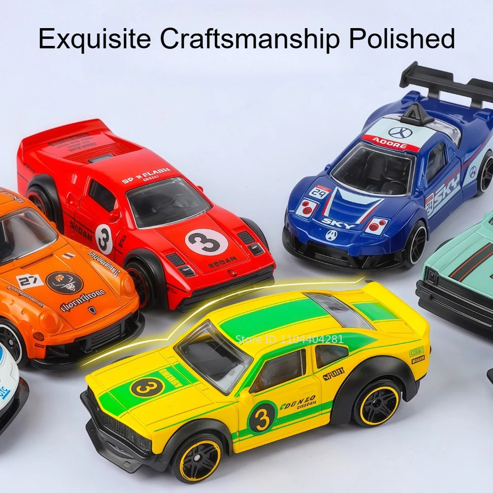 Sports Car Series Alloy Diecast Toys 1:64 Set