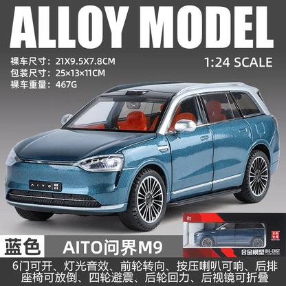 BYD LOOK UPAT U8 U9 ideal L9 AITO M7 M8 M9 SUV 1:24