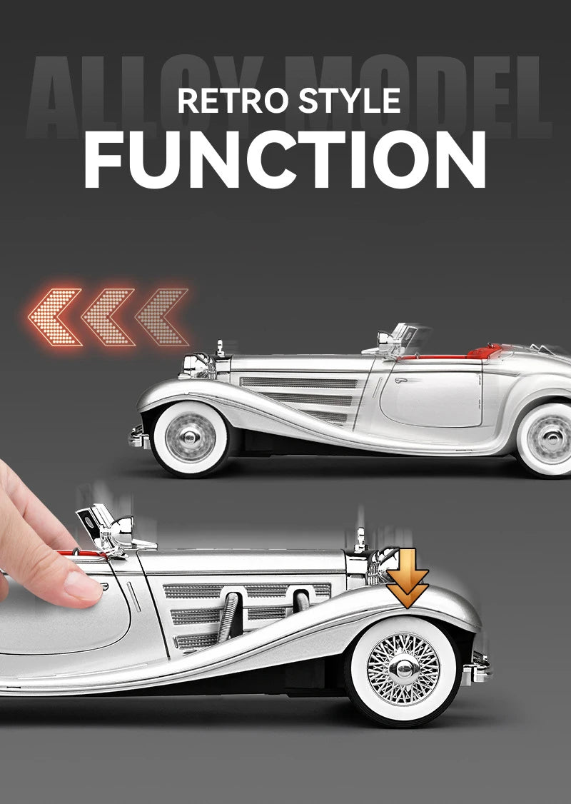 1936 Mercedes Benzs 500K 1:18