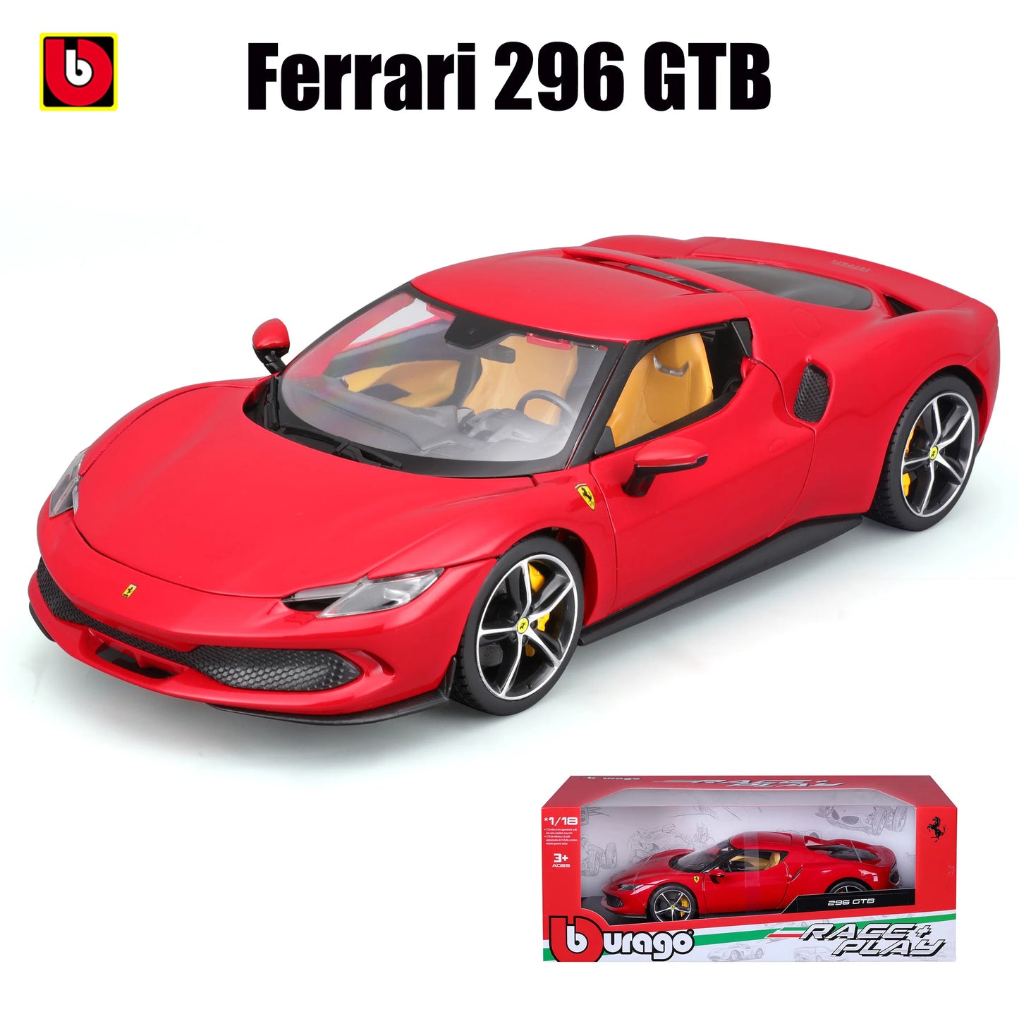 Bburago Ferrari 296G 1:18