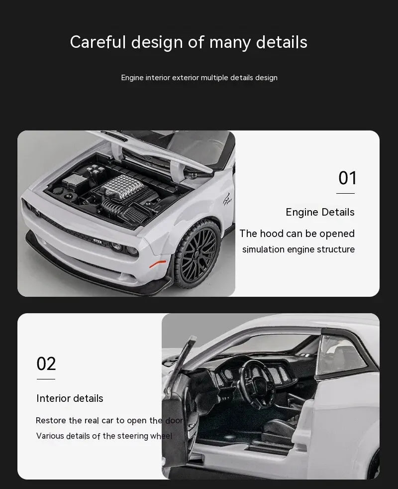 MiniAuto Dodge Challenger Hellcat 1:32
